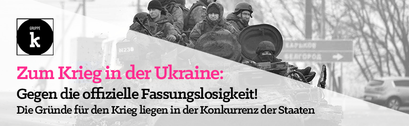 Zum Ukrainekrieg: Gegen die Fassungslosigkeit